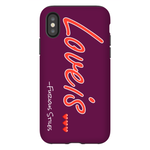 Loveis...iPhone XS Case (Purple)
