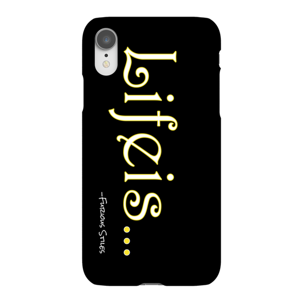 Lifeis...iPhone XR Case (Version 2)