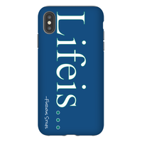 Lifeis...iPhone XS Max Case (Blue)