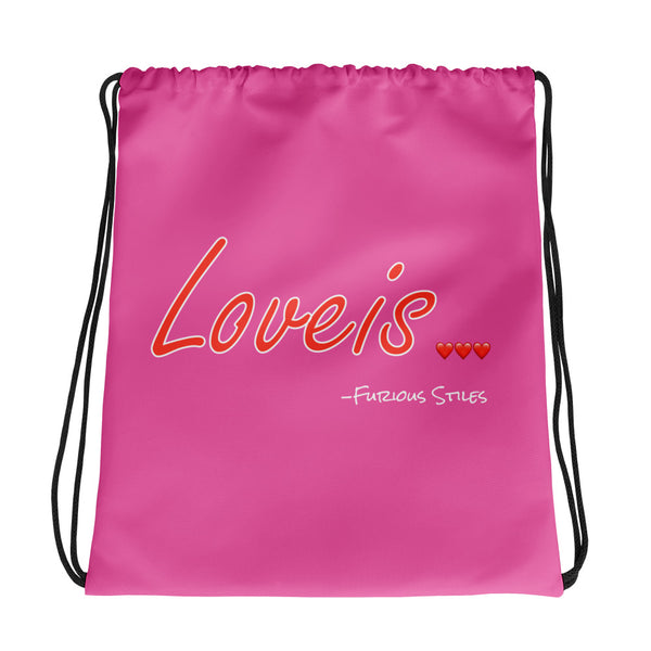 Loveis...Drawstring Bag